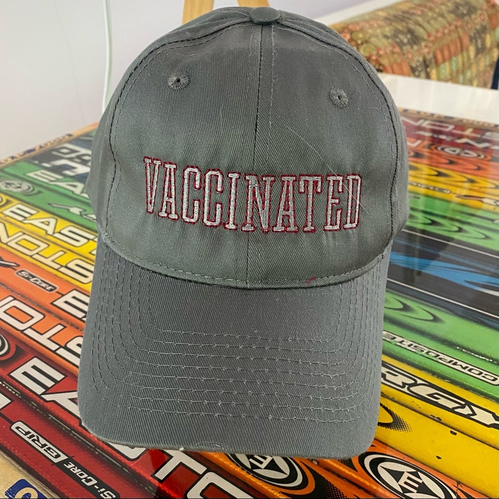 Vaccinated ball-cap hat